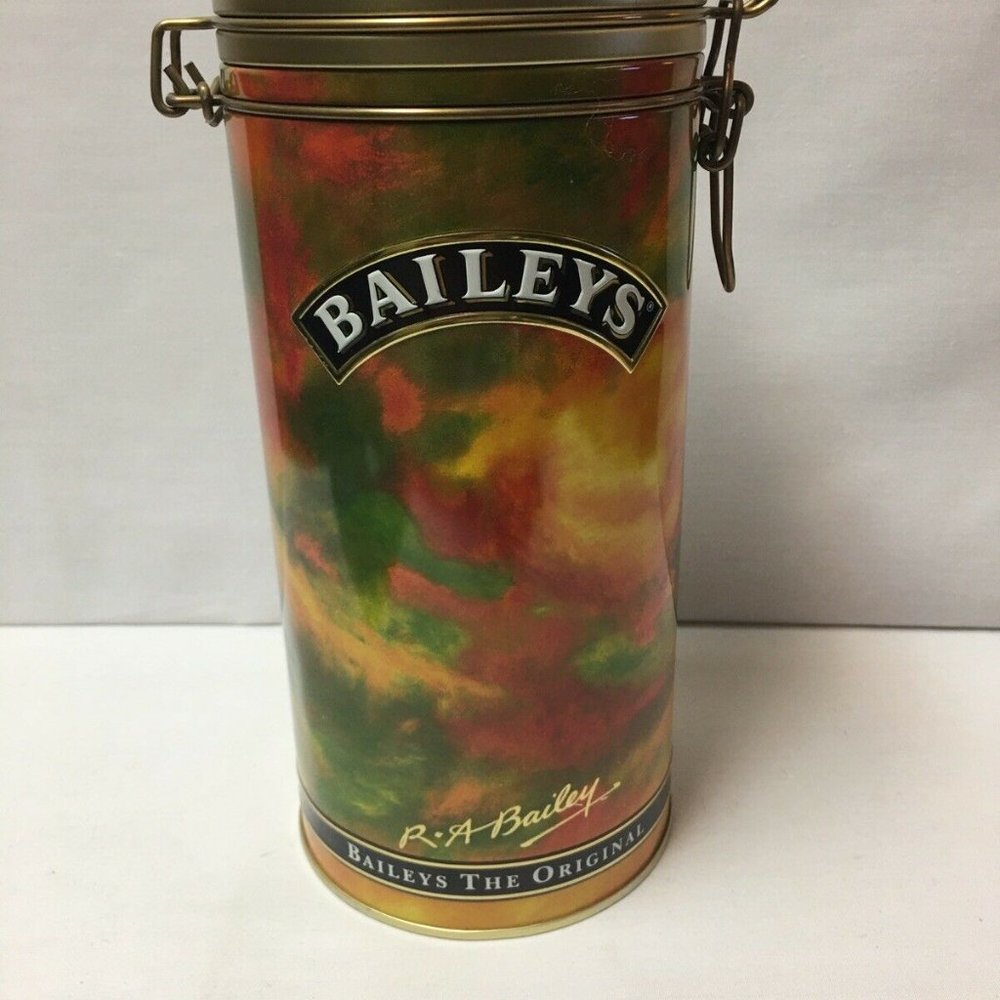 Baileys Irish Cream Collector Tin Hinged Lid 1994